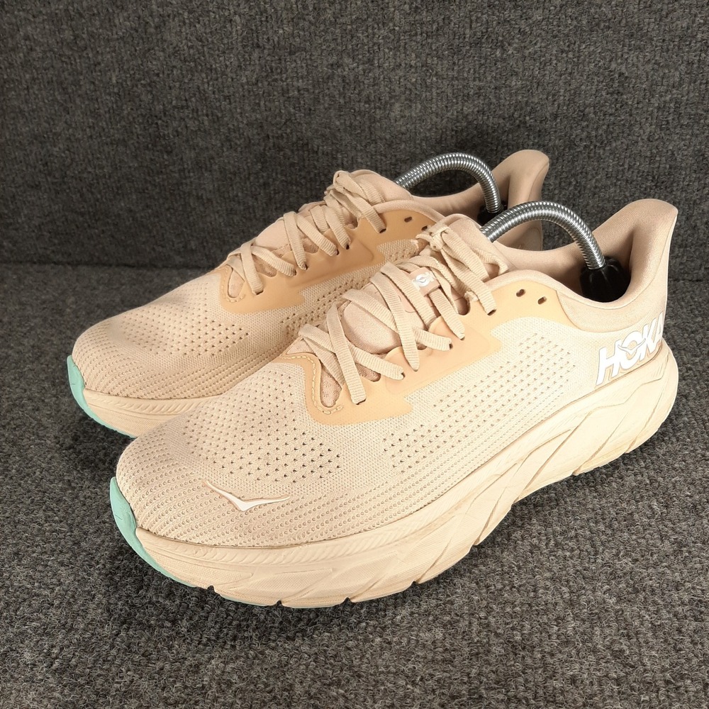 Hoka Running Shoes Arahi 7 1147890 VRM 11D Vanilla Rose Mist Womens Wide Support